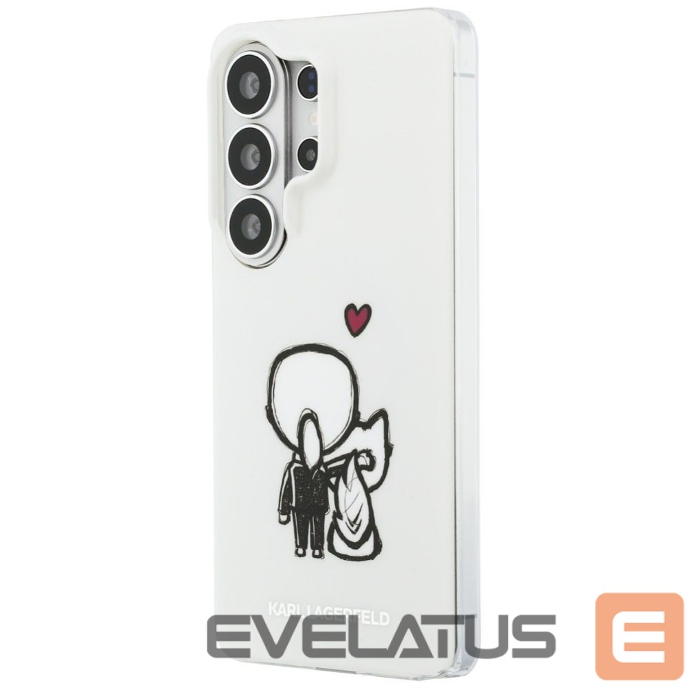 Other goods Karl Lagerfeld Karl Lagerfeld IML Karl&Choupette MagSafe Case for Samsung Galaxy S26 Ultra - Transparent