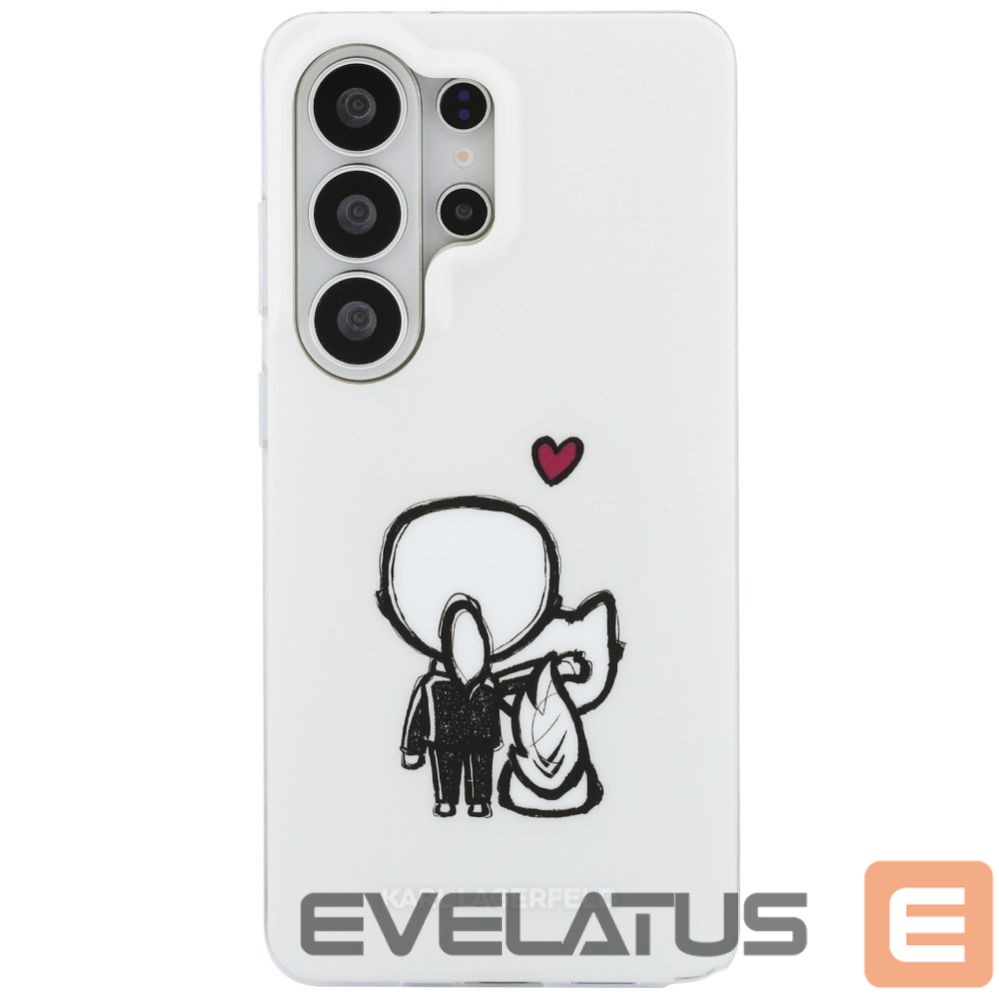 Other goods Karl Lagerfeld Karl Lagerfeld IML Karl&Choupette MagSafe Case for Samsung Galaxy S26 Ultra - Transparent