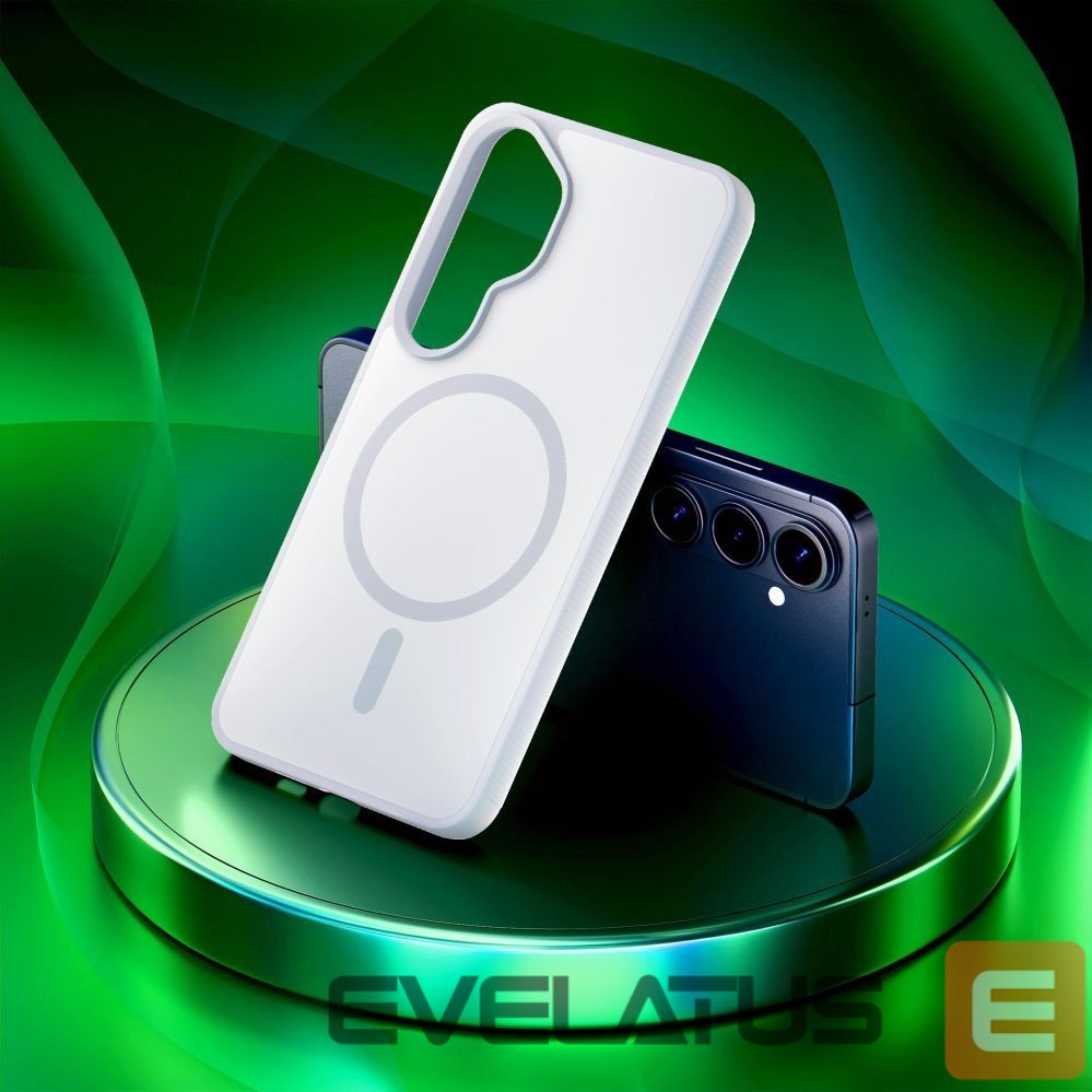 Other goods 3MK 3mk Smoke MagCase for Samsung Galaxy S25 Ultra - White-Translucent