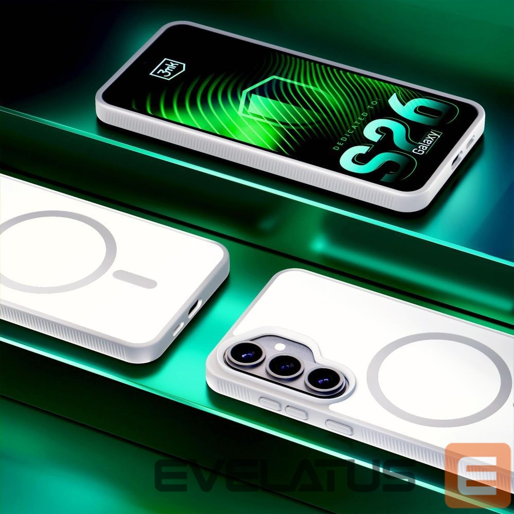 Other goods 3MK 3mk Smoke MagCase for Samsung Galaxy S25 Ultra - White-Translucent