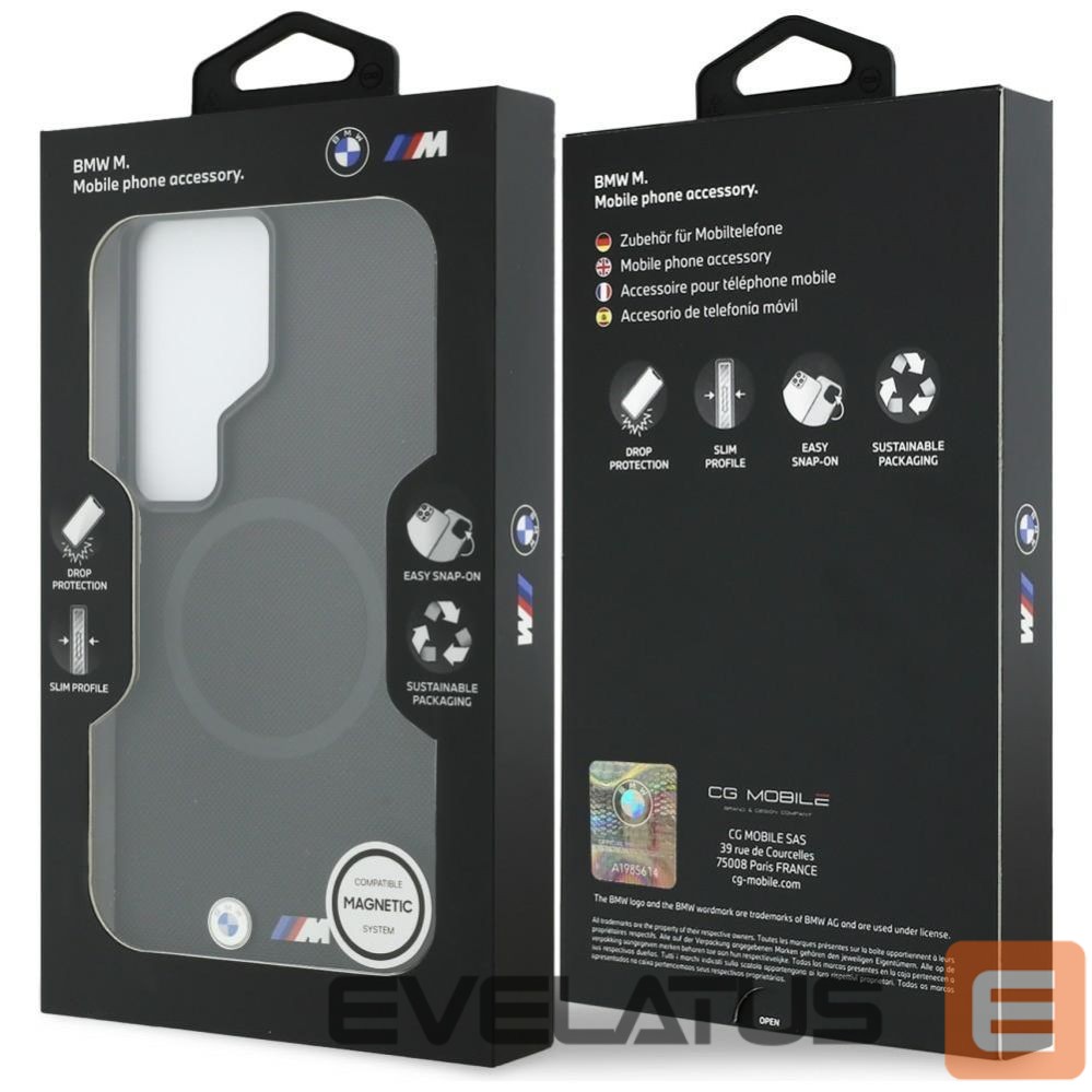 Other goods BMW Reinforced full-screen tempered glass 3mk HardGlass Max Black for Samsung Galaxy S24+