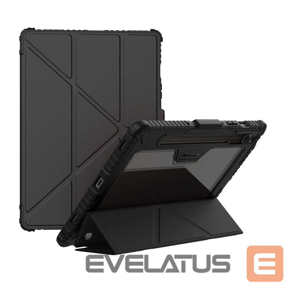 Back panel cover Nillkin - Nillkin Bumper Leather Case Pro case for Samsung Galaxy Tab S9 - black