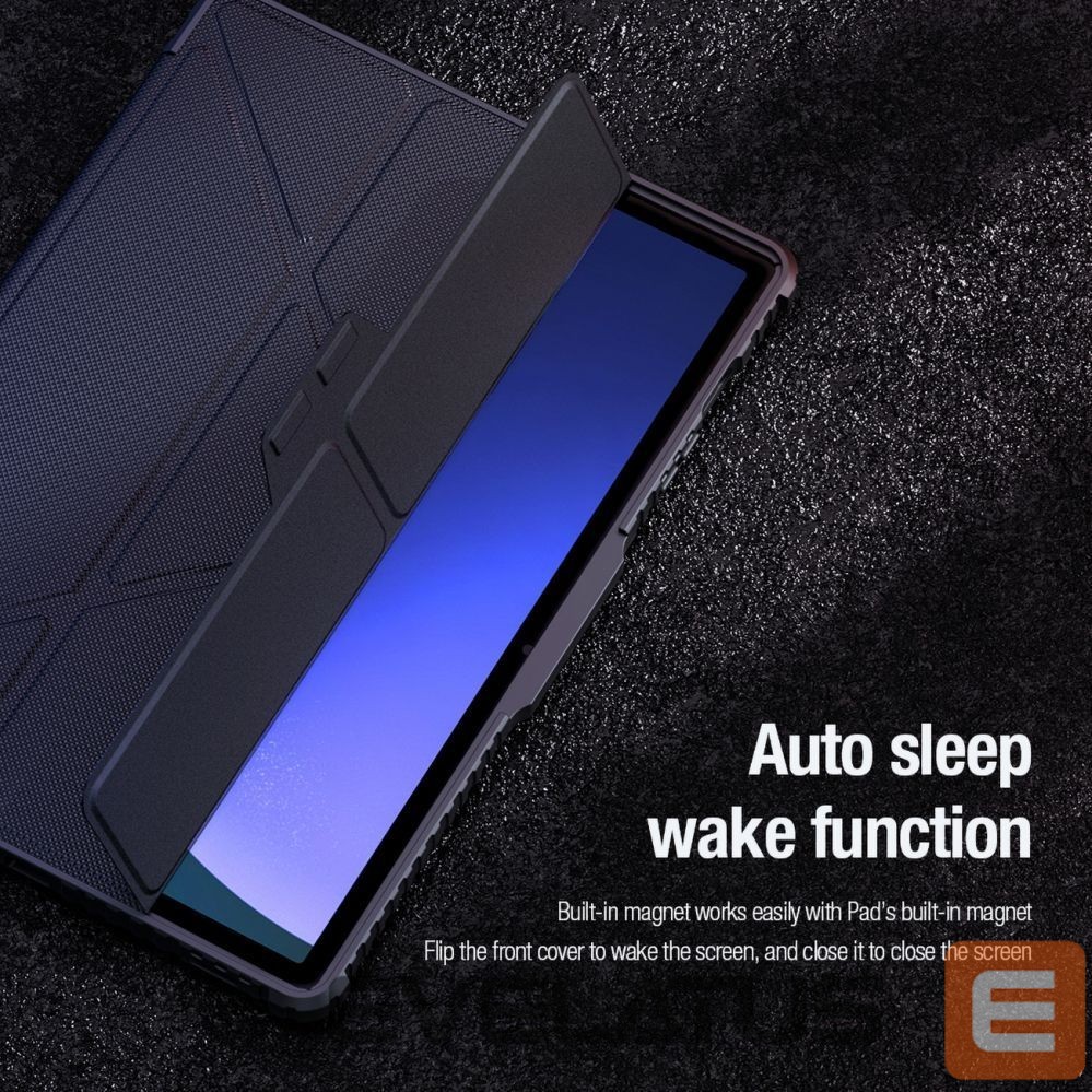 Back panel cover Nillkin - Nillkin Bumper Leather Case Pro case for Samsung Galaxy Tab S9 - black