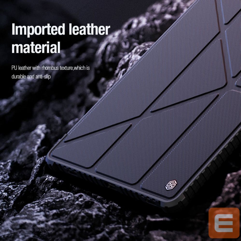 Back panel cover Nillkin - Nillkin Bumper Leather Case Pro case for Samsung Galaxy Tab S9 - black