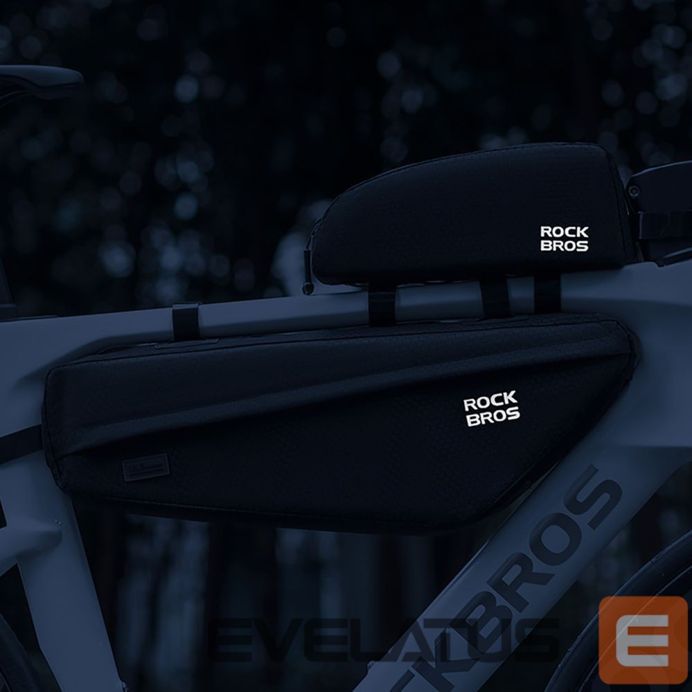 Bicycle accessory Rockbros Rockbros Bike Bag for Frame Under Top Tube 2.9l - Black