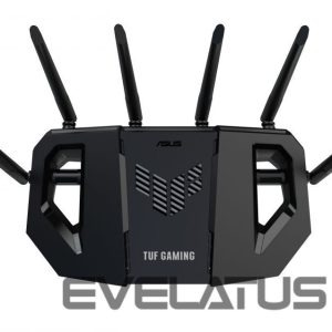 Routers Asus  | Dual Band WiFi 7 Extendable Gaming Router | TUF Gaming BE6500 | 802.11be | 6500 Mbit/s | Ethernet LAN (RJ-45) ports 4 | Mesh Support Yes | MU-MiMO Yes | Antenna type External fixed | 1 