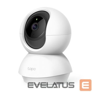 Webcam TP-Link  Pan/Tilt Home Security Wi-Fi Camera Tapo C200 4mm/F/2.4, Privacy Mode, Sound and Light Alarm, Motion Detection and Notifications, H.264, Micro SD, Max. 128 GB 