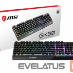 Computer keyboard MSI  Vigor GK30 Gaming Keyboard, US Layout, Wired, Black 