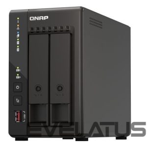 Flash drive QNAP  2-Bay desktop NAS 	TS-253E-8G J6412 4-core, Processor frequency 2.6 GHz, 8 GB, 2 x HDMI 1.4b, 2x M.2 2280 PCIe slots, 2x USB 2.0; 2 x USB Type-A 