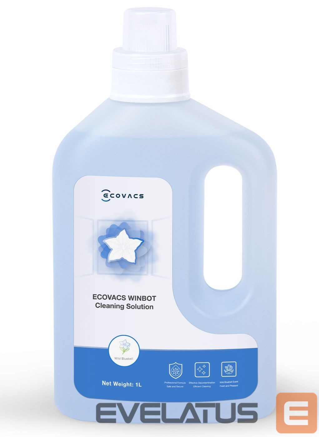 Vacuum cleaner accessory Ecovacs | Cleaning Solution 1 L for all WINBOT series | W-SO01-1007