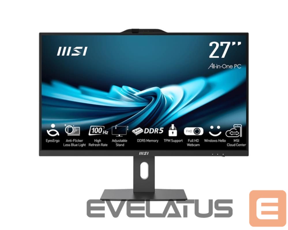 Other Computer Accessory MSI Monoblock PC||PRO|AP272P 14M|Business|All in One|CPU Core i5|i5-14400|2500 MHz|Screen 27"|RAM 16GB|DDR4|3200 MHz|SSD 512GB|Graphics card Intel UHD Graphics|Integrated|Windows 11 Pro|Colour Black|PROAP272P14M-496EU