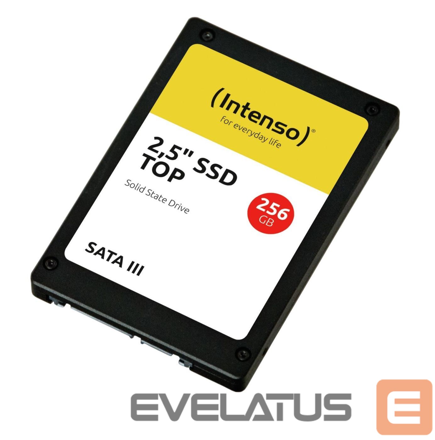 Hard drive SSD Intenso SSD||256GB|SATA 3.0|SLC|Write speed 500 MBytes/sec|Read speed 520 MBytes/sec|2,5"|3812440