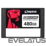 Hard drive SSD Kingston  SSD||480 GB|Serial ATA III|876xTBW rating|MTBF 2000000 h|Read speed 560 MB/s|Write speed 470 MB/s|2.5"|SEDC600ME/480G 