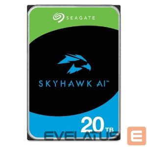 Other Computer Accessory SeaGate  HDD||SkyHawk AI|20TB|256 MB|7200 rpm|Discs/Heads 10/20|3,5"|ST20000VE003 