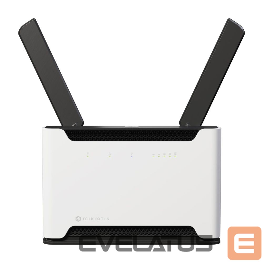 Routers Mikrotik Wireless Router||Chateau LTE7 ax|Wi-Fi 6 (802.11ax)|SIM card slot Yes|3G Yes|4xLAN ports|USB port Yes|G+5HAXD2HAXD-TC&R11E-LTE7
