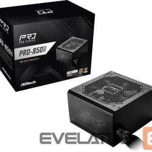 Power Supply Asrock  Power Supply||ATX|PC|100 - 240 V|850 W|PRO-850G 