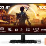Monitor AOC  LCD Monitor||23.6 "|1920 x 1080 pixels|Full HD|Native aspect ratio 16:9|LED|Curved|C24G42E 