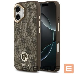 Other goods Guess  Guess 4G Strass Logo MagSafe case for iPhone 17 - brown 