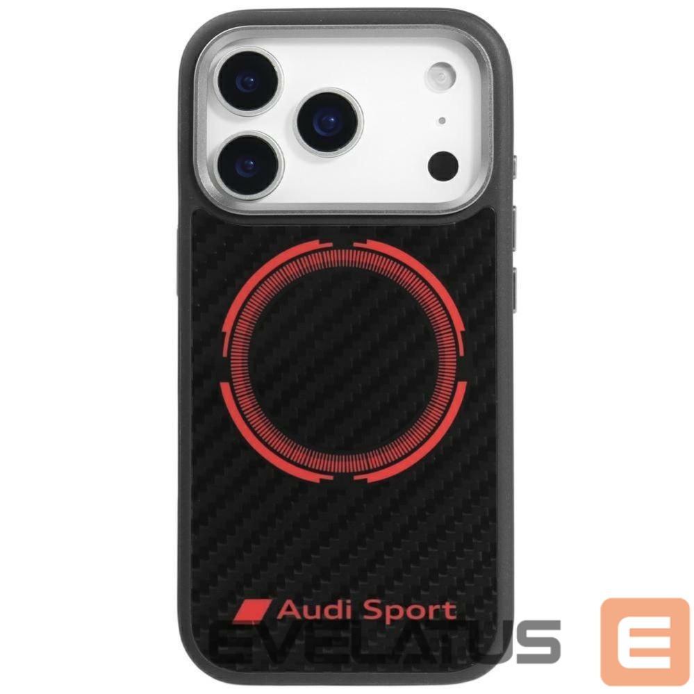 Other goods Audi Audi RSQ Carbon Fiber Sport Red Circle MagSafe Case for iPhone 17 Pro - Black