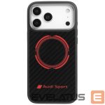 Other goods Audi  Audi RSQ Carbon Fiber Sport Red Circle MagSafe Case for iPhone 17 Pro Max - Black 