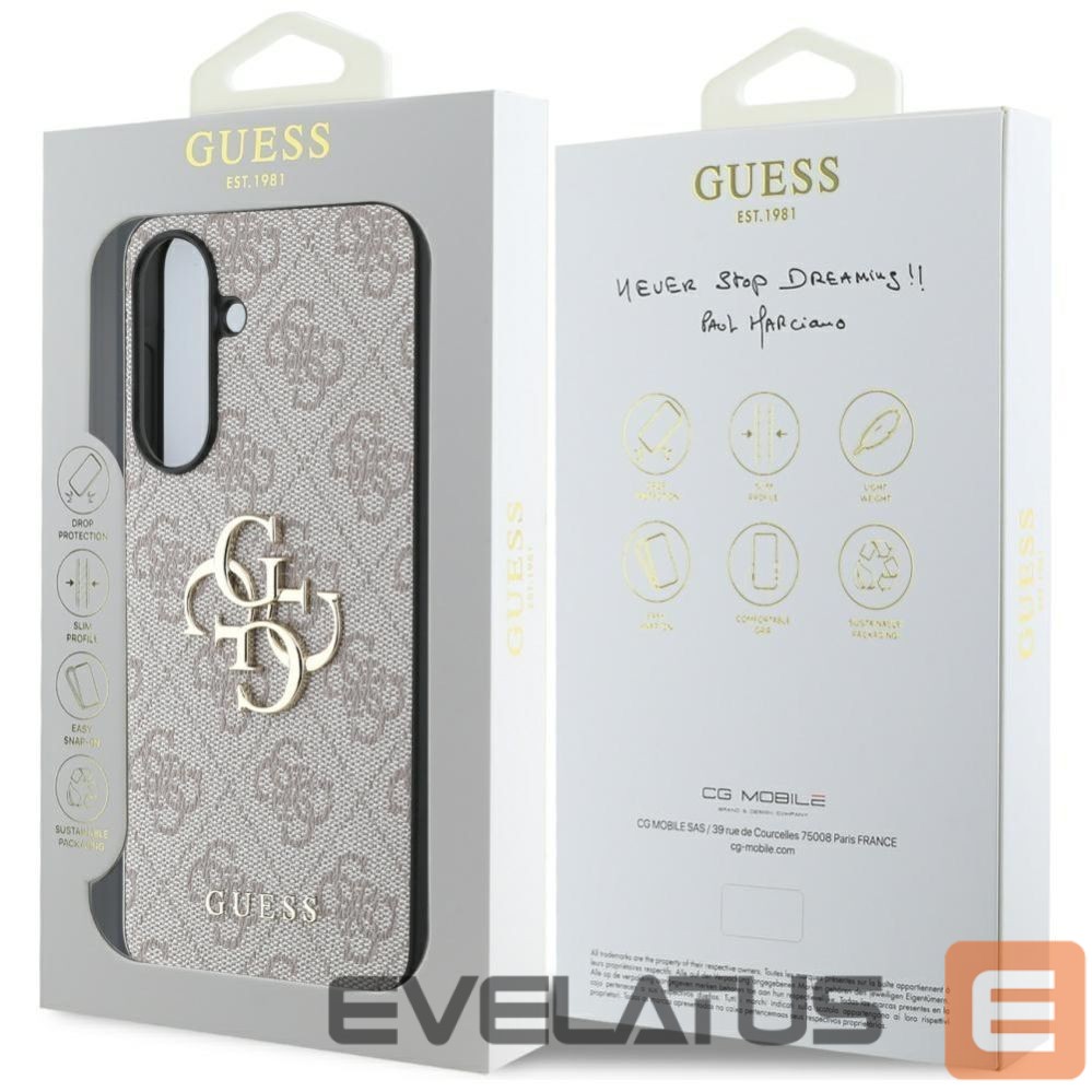 Other goods Guess Guess Big 4G Logo Classic Logo Case for Samsung Galaxy A56 - Pink