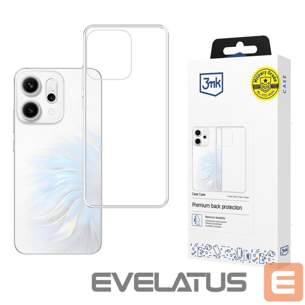 Other goods 3MK 3mk Clear Case for Oppo Reno 14 - transparent