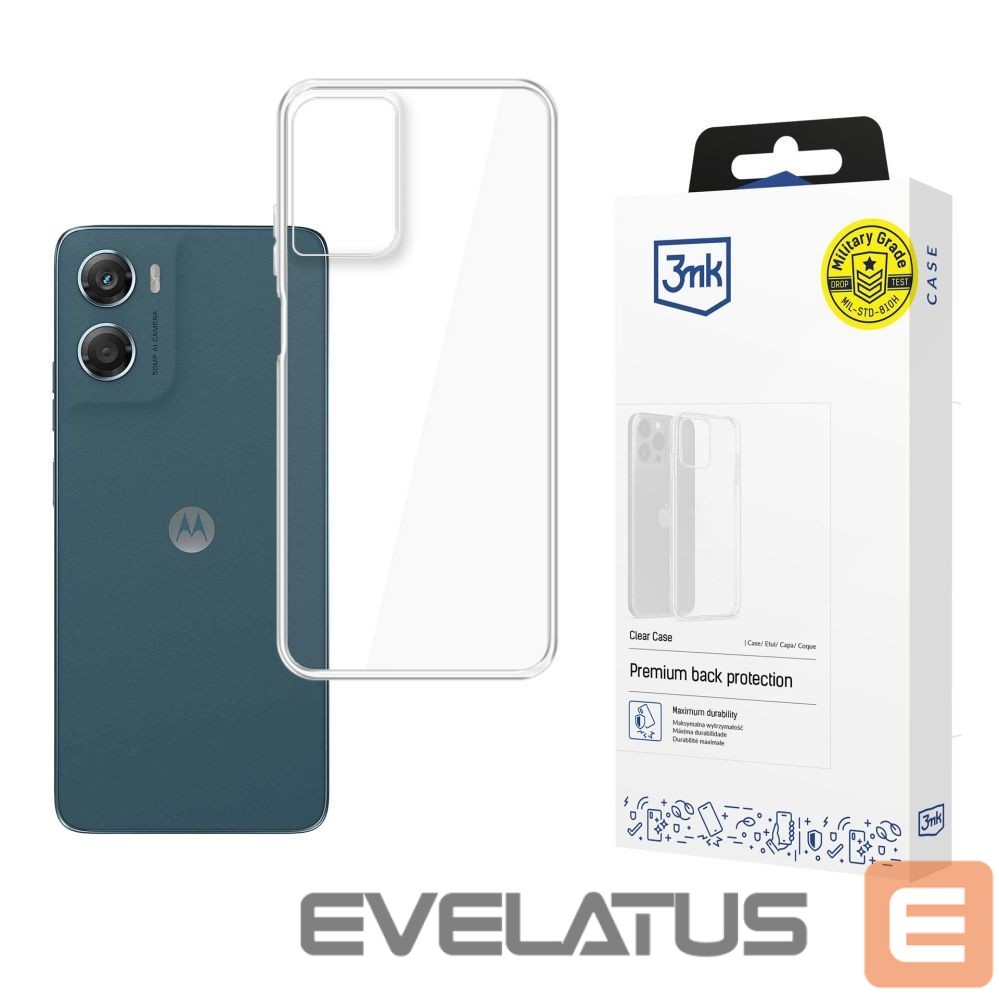 Other goods 3MK 3mk Clear Case for Motorola Moto G06 / Moto G06 Power - transparent