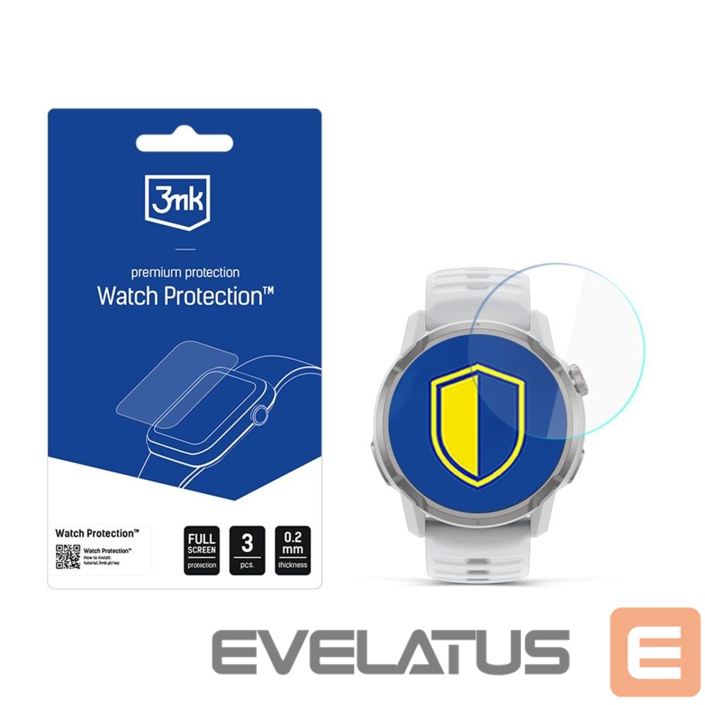 Other goods 3MK Hybrid glass for the display of the smartwatch 3mk Watch Protection FlexibleGlass for Coros Apex 4 42mm