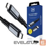 Other goods 3MK  3mk Hyper Cable N-SERIES Thunderbolt 4 USB-C / USB-C 1m 48V/5A 40Gb/s 240W 8K60Hz - black 