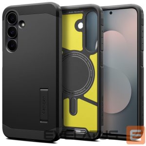 Other goods Spigen  Spigen Tough Armor Mag MagSafe Case for Samsung Galaxy S25 FE - Black and Yellow 