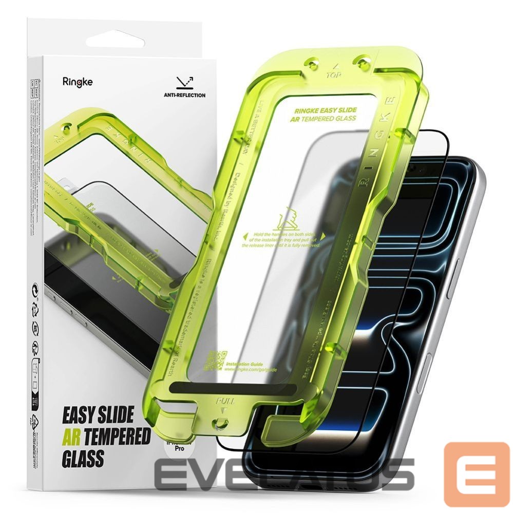 Other goods Ringke Ringke Easy Slide Anti Reflective Tempered Glass for iPhone 17 Pro