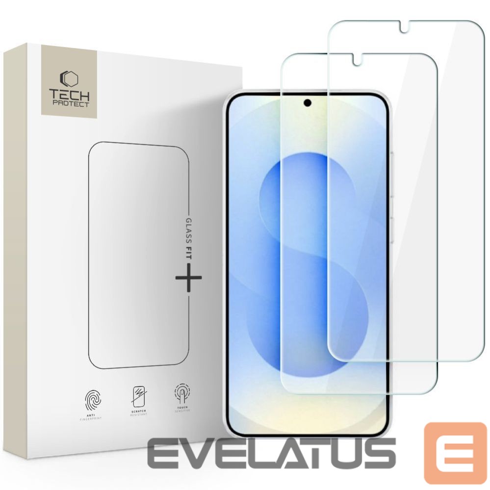 Other goods Tech-Protect TECH-PROTECT GLASS FIT+ 2-Pack Tempered Glass for Samsung Galaxy S26