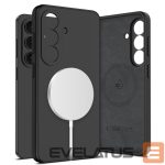 Back panel cover Tech-Protect  Tech-Protect Silicone MagSafe Case for Samsung Galaxy S26+ - Black 