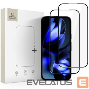 Other goods Tech-Protect  Tech-Protect Glass Fit+ 2-Pack Tempered Glass for Google Pixel 9A / 20A - Black 