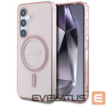 Other goods Guess  Guess Glitter Circle Classic Logo MagSafe Case for Samsung Galaxy S25 Pink 