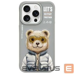 Other goods Nimmy  Nimmy Cool&Cute 2.0 Bear Case for iPhone 15 Pro Max - Gray 