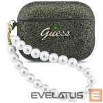 Other goods Guess  Guess Glitter Pearl Strap Case for AirPods Pro 3 - Black and Glitter 