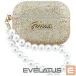 Other goods Guess  Guess Glitter Pearl Strap Case for AirPods Pro 3 - Gold 