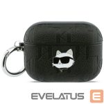 Other goods Karl Lagerfeld  Karl Lagerfeld Monogram Choupette Head Case for AirPods Pro 3 - Black 