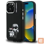 Other goods Karl Lagerfeld  Karl Lagerfeld Silicone Karl&Choupette Sketch MagSafe Case for iPhone 16 Pro Max - Black 