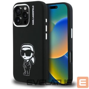Other goods Karl Lagerfeld  Karl Lagerfeld Silicone Karl Sketch MagSafe Case for iPhone 16 Pro Max - Black 