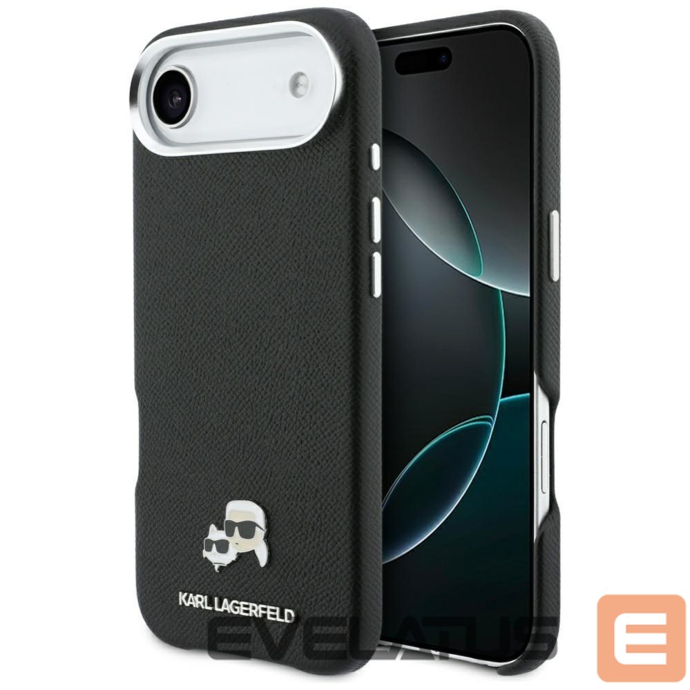 Other goods Karl Lagerfeld Karl Lagerfeld Karl & Choupette Head Pins Saffiano MagSafe Case for iPhone Air - Black