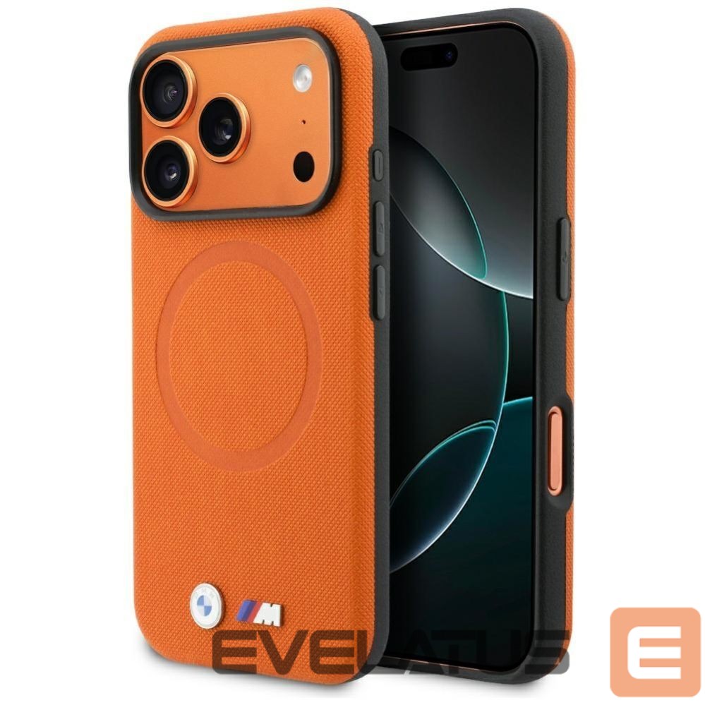 Other goods BMW BMW M FW Metal Logo MagSafe Case for iPhone 17 Pro - Orange