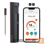Smart device Metapen  Meatmeet Pro smart kitchen thermometer with Bluetooth/WiFi app, grill, oven, smoker - black 