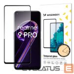 Other goods Wozinsky  Wozinsky Tempered Glass Full Glue Super Tough Screen Protector Full Coveraged with Frame Case Friendly for Realme 9 Pro black 