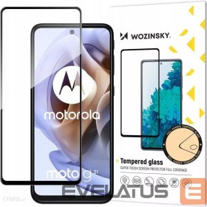 Other goods Wozinsky  Wozinsky Full Glue Moto G51 Full Screen Tempered Glass with Black Frame 