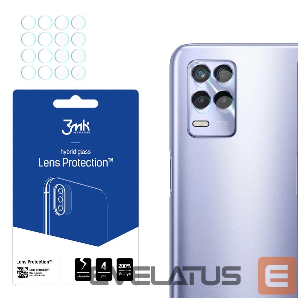 Protective glass 3MK 3mk Lens Protection Camera Glass for Realme 8s 5G