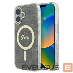 Other goods Guess  Guess IML 4G MagSafe Case for iPhone 16 Plus - Brown 
