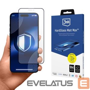 Other goods 3MK  Matte tempered glass 3mk HardGlass Matt Max for Apple iPhone 15 Plus 