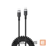 Other goods Acefast  Acefast C14-03 USB-C - USB-C Spring Cable 480Mb/s 3A 1.2m - Black 
